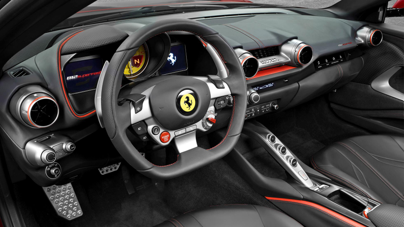 Illustration for article titled The New Ferrari 812 Superfast Has 790 Horsepower But What The Hell Is Happening